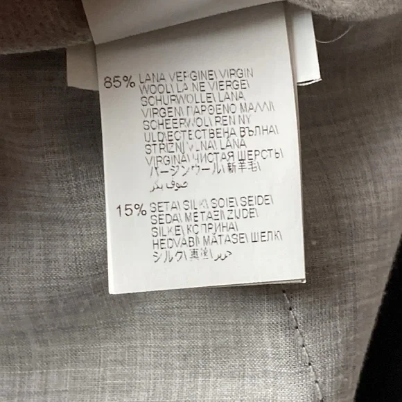 NWOT Brunello Cucinelli Men’s Navy Lightweight Wool Trousers Pants IT60 US 42-44 - Picture 7 of 16